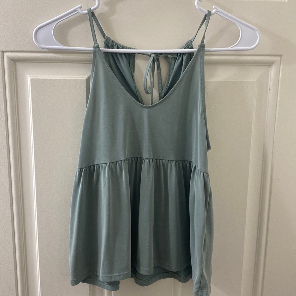 XS American Eagle teal blouse